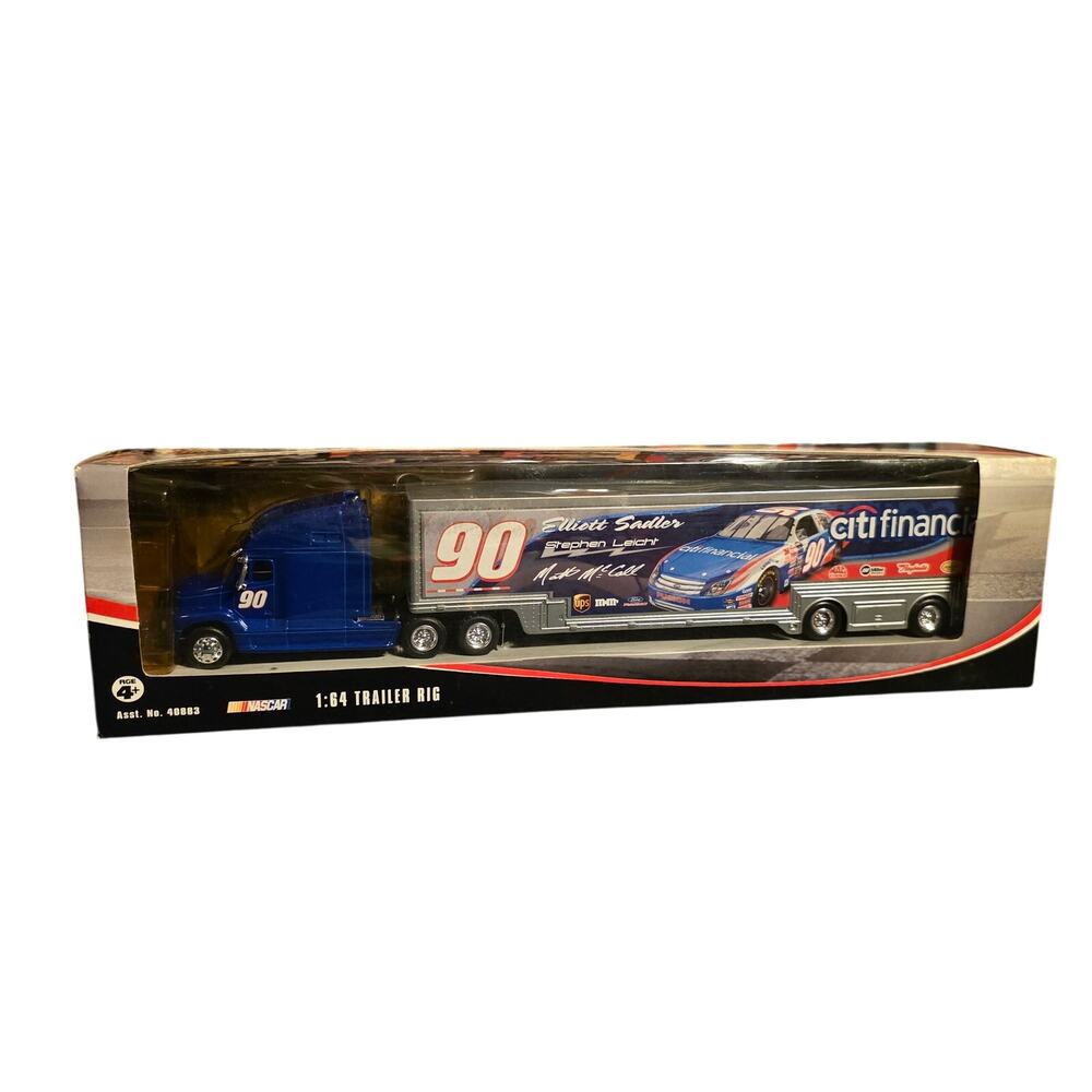 Elliott Sadler #90 CitiFinancial 2006 Winner's Circle 1:64 Trailer Rig Hauler